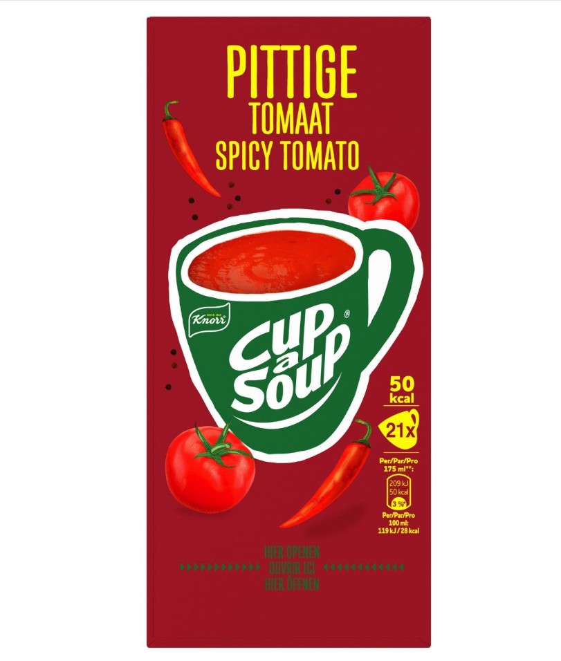 Knorr Cup-a-Soup Spicy Tomato 21x175ml